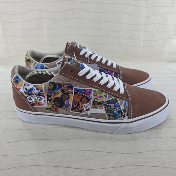Vans Other - Vans x Disney Mens 100th Scrapbook Old Skool Skate Sneakers Shoes Size 11.5 NEW